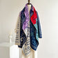 Travel Windproof Shawl Artificial Cashmere Scarf Women's Double-sided