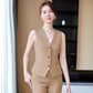 Women's Outer Wear Vest Waistcoat Hotel Receptionist Uniform Work Clothes
