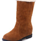 Women's Snow Boots Winter Fleece-lined Warm Two-way Wear