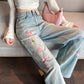 Designer Niche Loose Slimming Floor-sweeping Pants