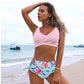 Twist Bikini Women High Waist Swimsuit Summer Beach Clothes