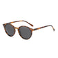 Round Polarized Full Rim Frame Sunglasses