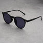 Fashionable UV-protective Round-frame Sunglasses For Women