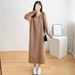 Womens Relaxed Minimalist Knee Length Knit Dress