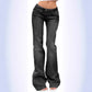 Women's Jeans American Retro Spicy Girl Bell-bottom Pants Slim And Slimming Stretch