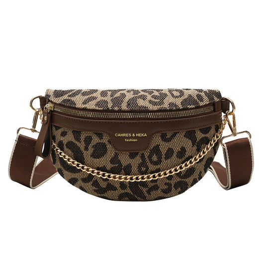Womens Stylish Waist Bag Crossbody Shoulder Bag