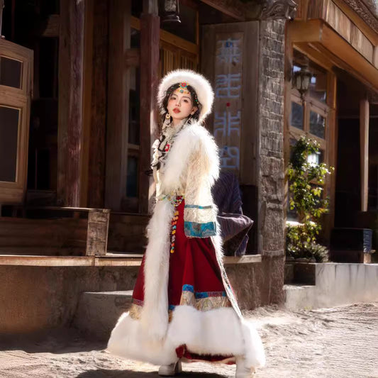 Travel Photography Tourism Photography Ethnic Style Tibetan Clothing