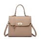 Women's Solid-Colored Casual Large-Capacity Handbag Crossbody Bag