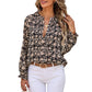 Wear Pullover Temperament Commute Style All-match Floral Print Pullover