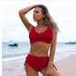 Twist Bikini Women High Waist Swimsuit Summer Beach Clothes