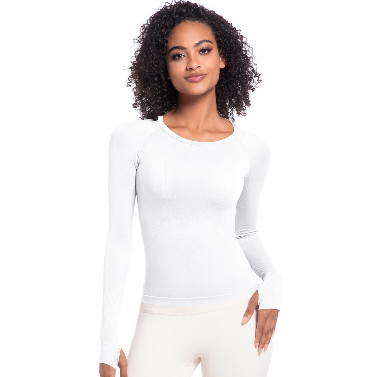 Sports Running Fitness Breathable Seamless Long Yoga Wear