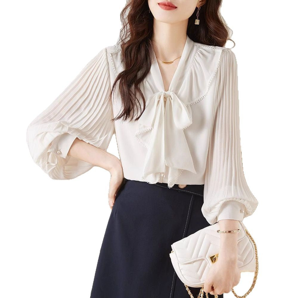 Women's Advanced Design Sense Casual All-matching Tops Younger