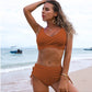 Twist Bikini Women High Waist Swimsuit Summer Beach Clothes