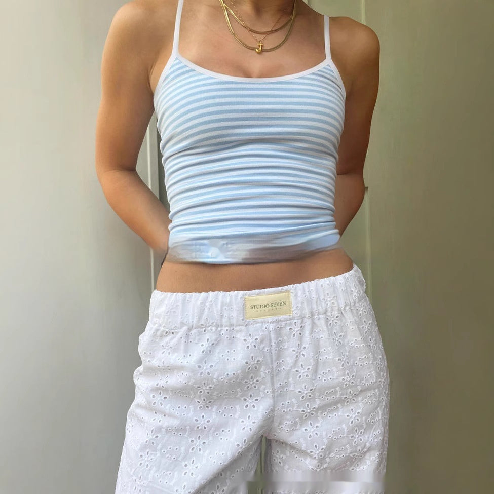 Slim-fit Vest Hot And Sexy Inner Wear Or Outerwear Tank Top