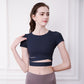 Sports Running Fitness Wear Ice-cool Quick-dry Breathable Top For Women