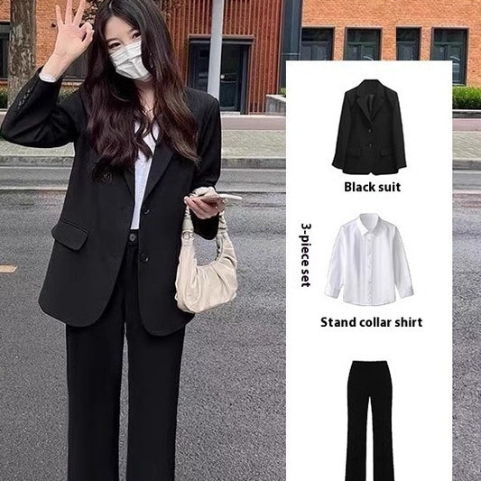 Female College Student Interview Work Clothes