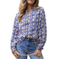 Wear Pullover Temperament Commute Style All-match Floral Print Pullover