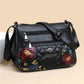 A Multi-layered Crossbody Bag With A Fashionable Large-capacity Embroidered Thread Design