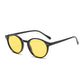 Round Polarized Full Rim Frame Sunglasses