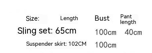 Girlfriends Clothes Cute Plaid Strawberry Lace Trim Pajamas Summer Suspender Shorts Homewear