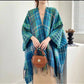 Ethnic Style Travel Warm Air Conditioning Thickened Tassel Shawl