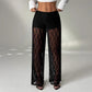Versatile Summer Japanese Style Casual Slimming Lace Wide-leg Pants