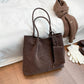 Women's Large-Capacity Matte Suede Shoulder Bag