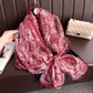 Yarn Cashew Printed Beach Travel Sun Protection Scarf