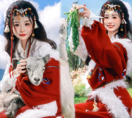 Travel Photography Tourism Photography Ethnic Style Tibetan Clothing