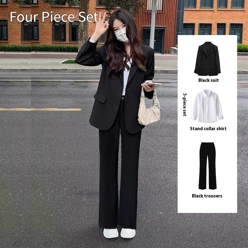 Female College Student Interview Work Clothes
