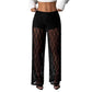 Versatile Summer Japanese Style Casual Slimming Lace Wide-leg Pants