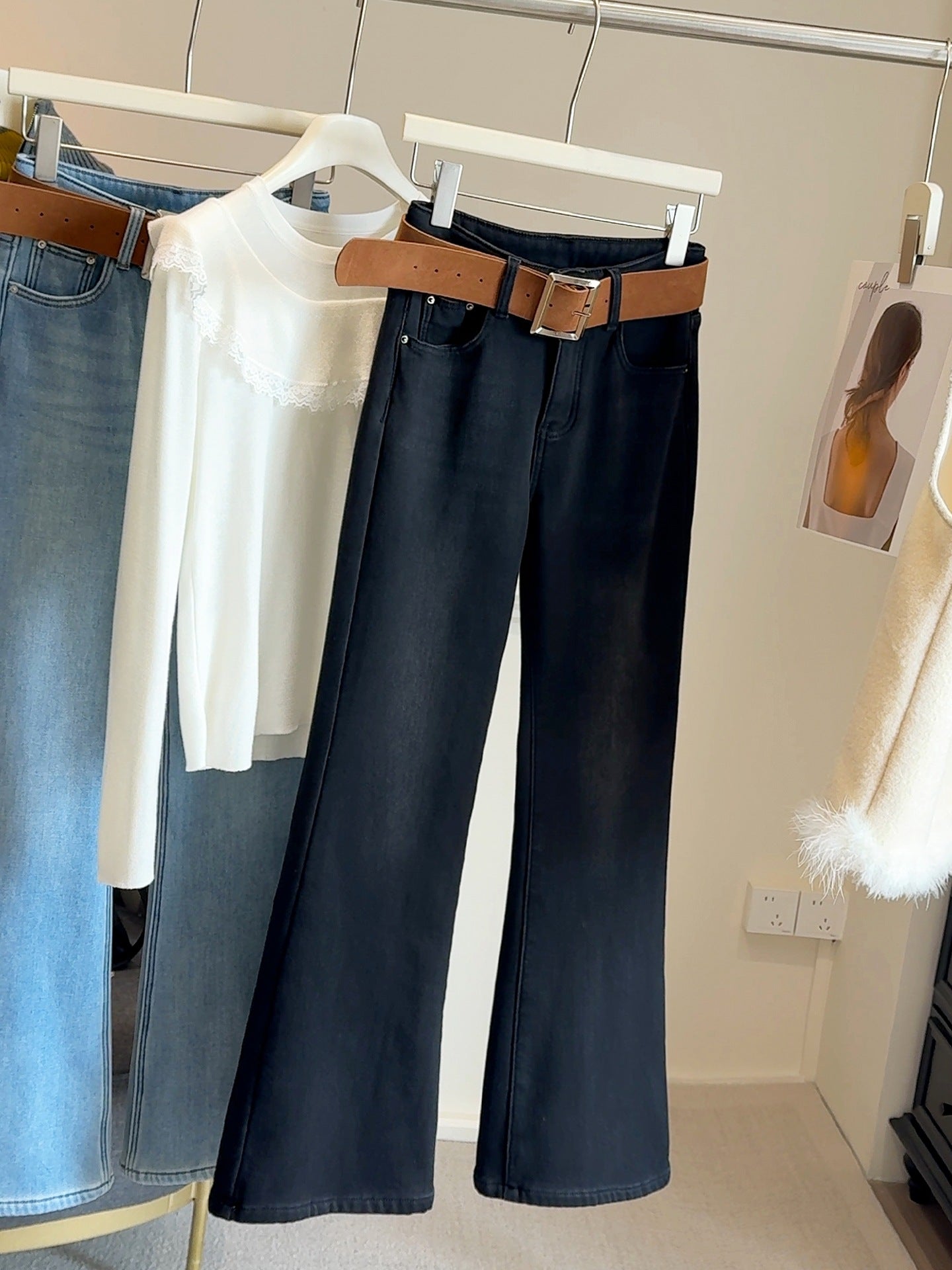 Women's High Waist Skinny Jeans