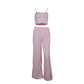 Summer New Arrival Camisole And Wide-leg Pants Two-piece Set