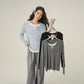 Shoulder Small V-neck Long-sleeve Women's Top Inner Wear