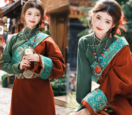 Travel Photography Tourism Photography Ethnic Style Tibetan Clothing