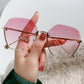 To Make Big Face Thin-looked Elegant Fashion Sunglasses