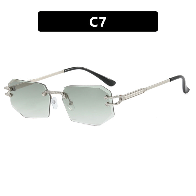 Personality Fashionable Sunglasses Street Snap Fashion