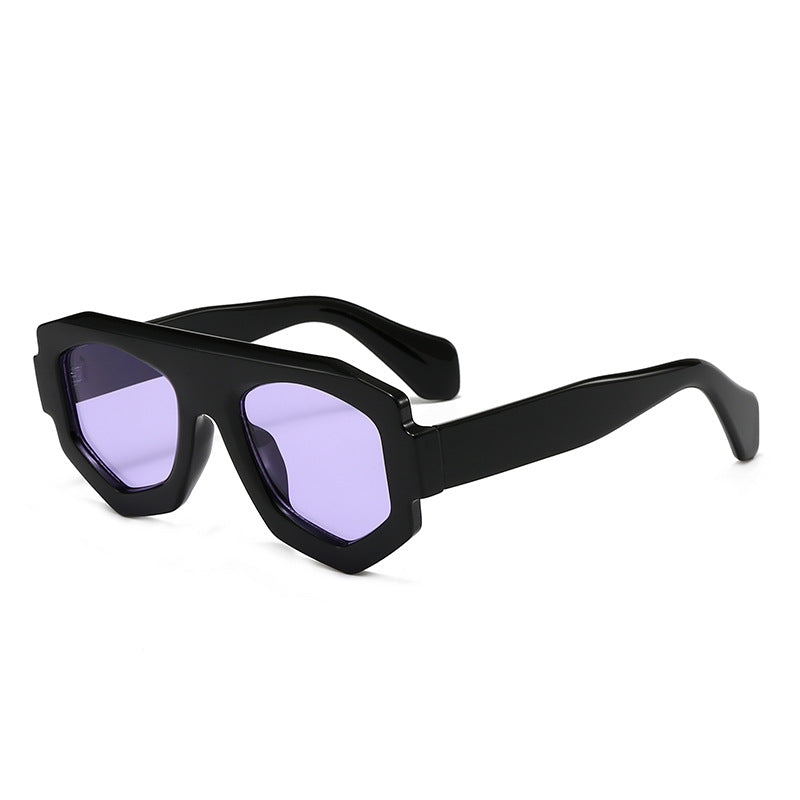 Personalized Plain Glasses Travel Street Shot Color Glasses Frame