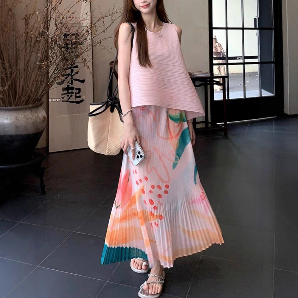 Travel And Leisure Wear Light Luxury High-grade Suit Two-piece Set