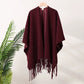 Fashion Retro High-end Travel Warm Outerwear Cloak Cape