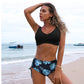 Twist Bikini Women High Waist Swimsuit Summer Beach Clothes