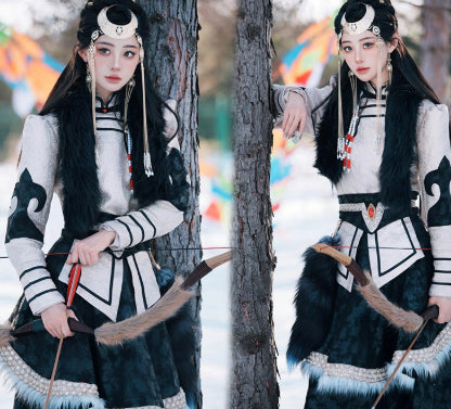 Travel Photography Tourism Photography Ethnic Style Tibetan Clothing