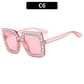 Plastic Box Sunglasses Fashion Personality Trend