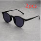Fashionable UV-protective Round-frame Sunglasses For Women